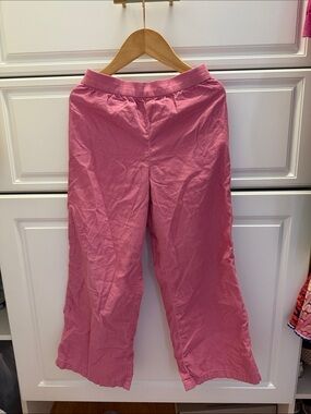 J. Crew Girls Pink Casual Cotton Pants